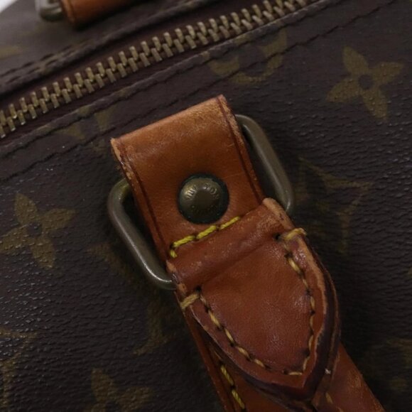 LOUIS VUITTON Monogram Keepall 55 Boston Bag Vintage M41424 LV Auth EC157 - Picture 11 of 16